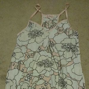 Floral tank top