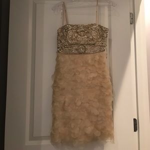 Beaded Sue Wong cocktail dress