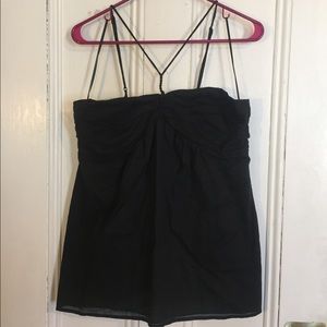 AEO Black Tank Blouse