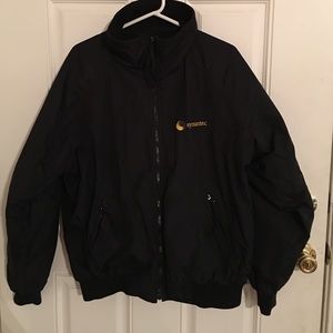 Symantec winter jacket black Large L