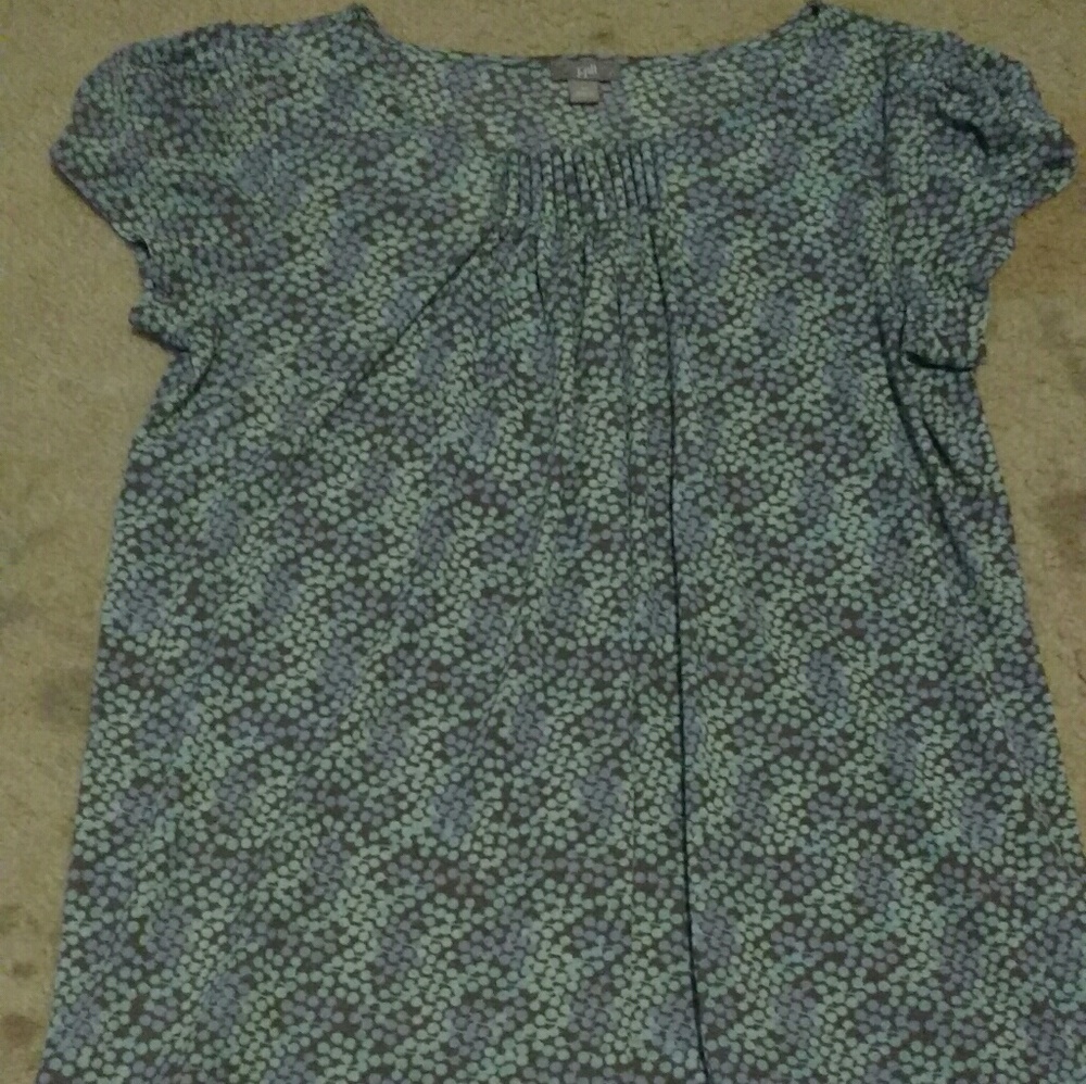 Loose polka dot tee