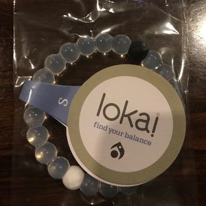Small clear Lokai. Brand new never worn