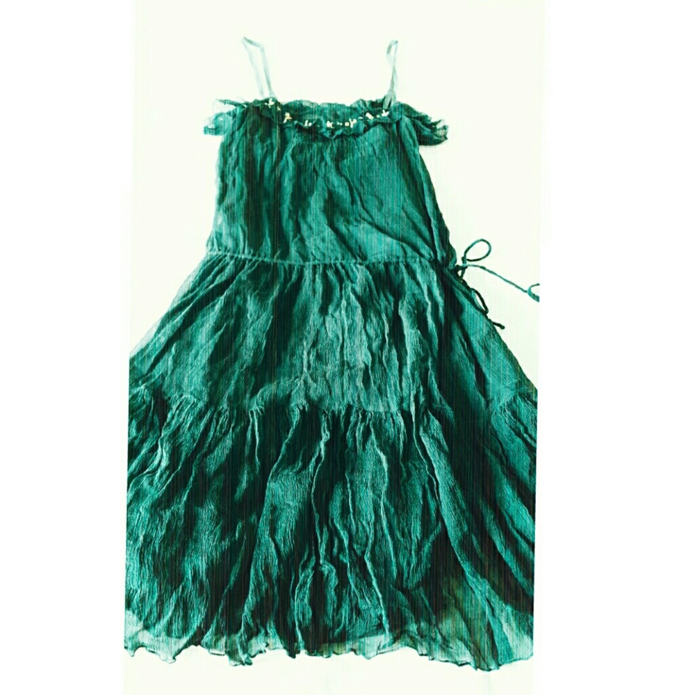 Rebecca Taylor silk crepe dress with sequins NWOT