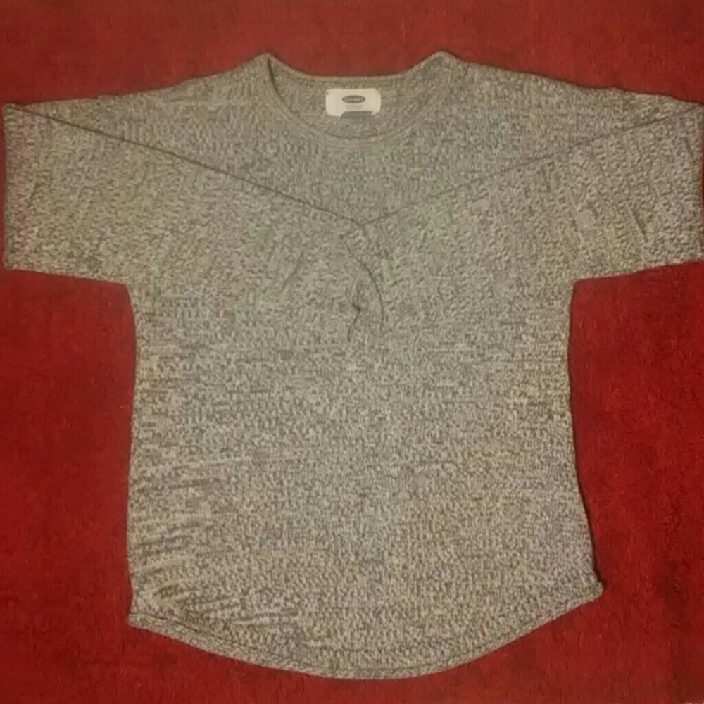 Girls Gray Sweater