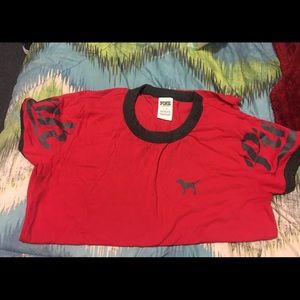 Pink victoria secret shirt size L