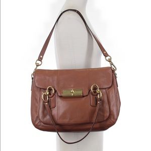 Coach Kristen Satchel in Fawn