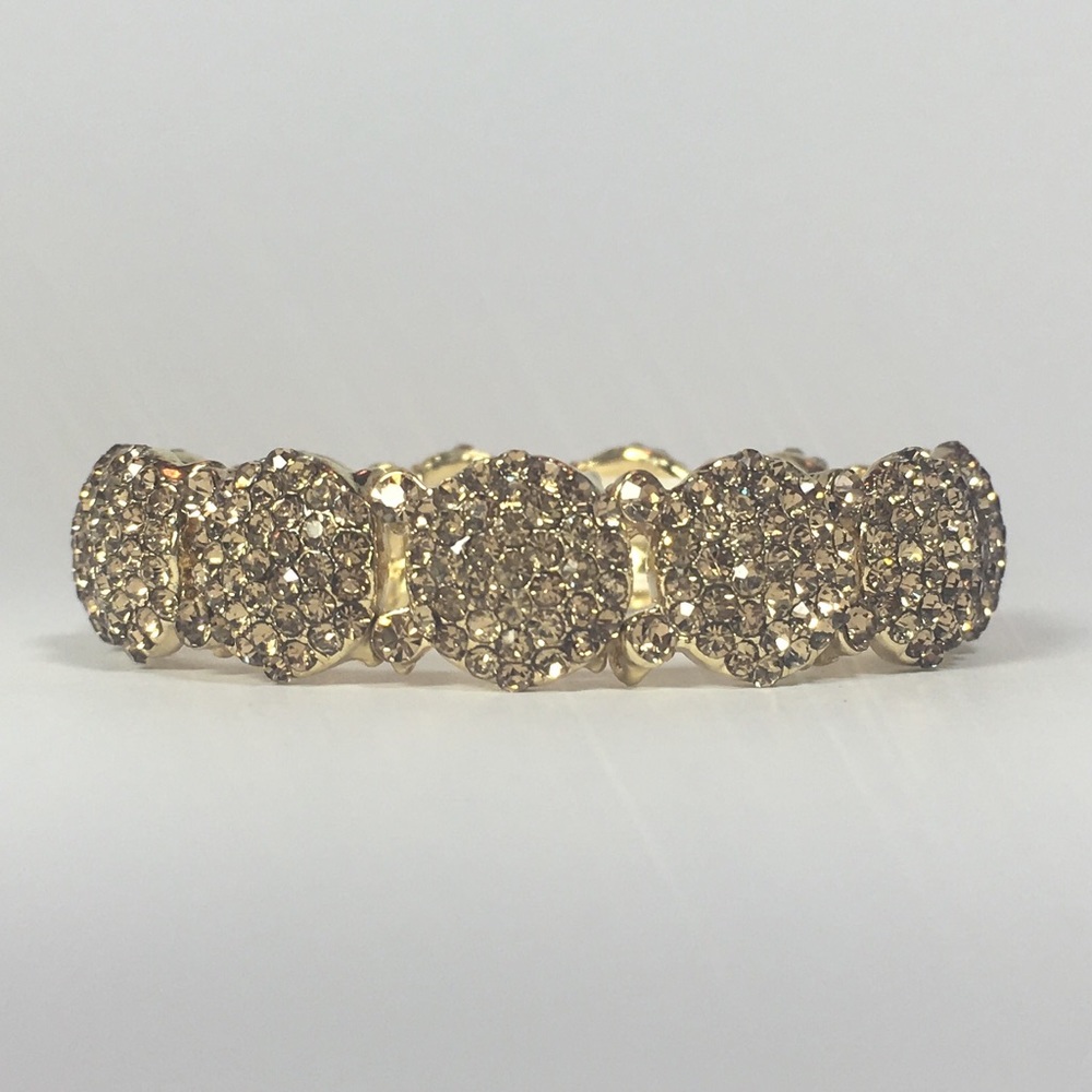 💫Lindbrook Bracelet - Gold with Gold Crystals