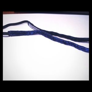 Sparkly blue NEVER WORN Sweaty Band