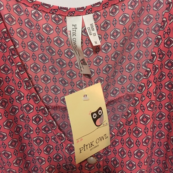 Pink Owl Pink Aztec Romper - Picture 3 of 4