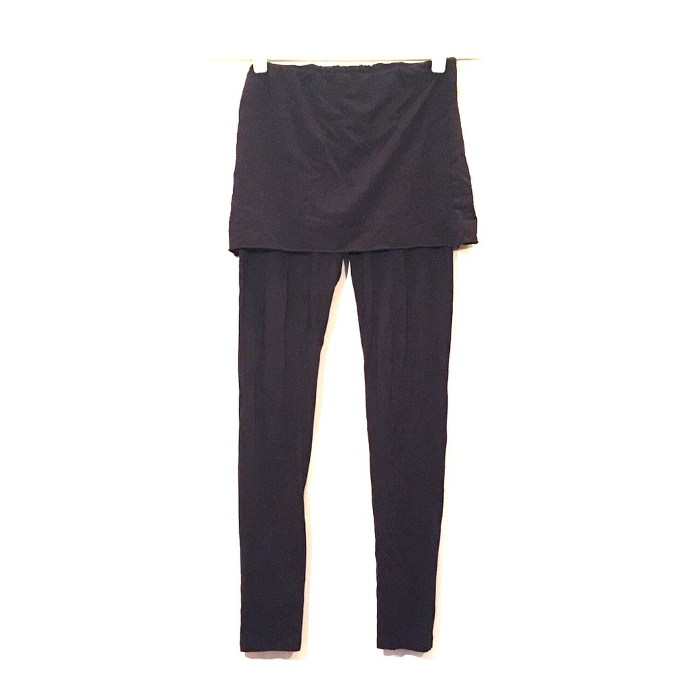 Splendid fold over leggings