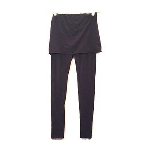 Splendid fold over leggings