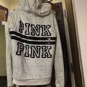 Victoria Secret Fur hoodie Sz. Small