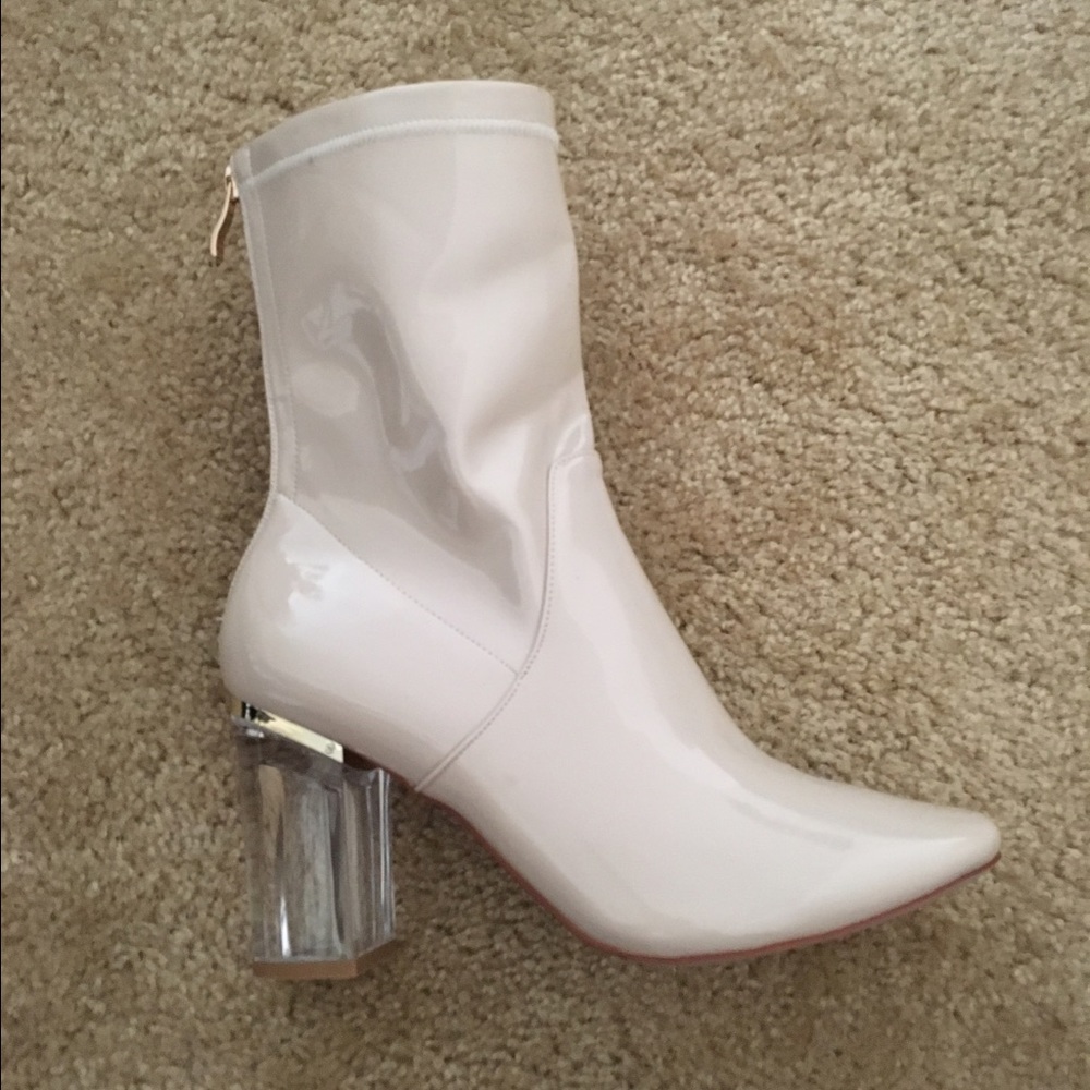 Perspex Boots Size 10