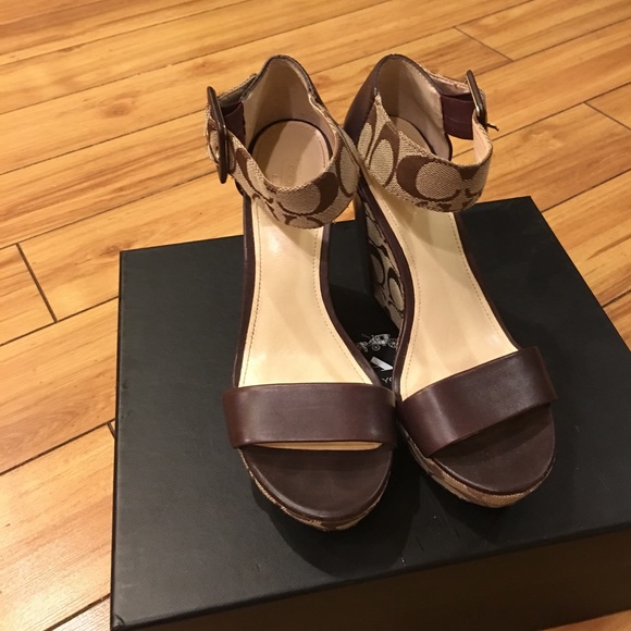 Coach Shoes - nice wedge shoes