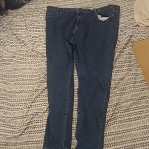 Asos curve riley skinny jeans US size 22
