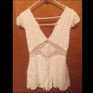 White romper