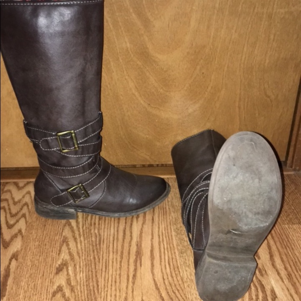 Brown Riding Boots - Picture 2 of 3