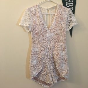 Lace romper