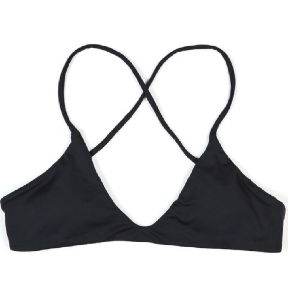 Midori Black Nani Bikini Top