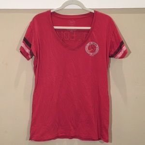 St Louis Cardinals women's v neck t-shirt