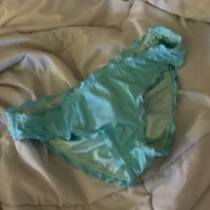 VS ruffle cheeky swim bottom