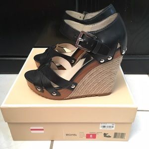 Michael Kors Studded Wedges