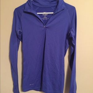 Fitted Dri Fit Running Pull Over