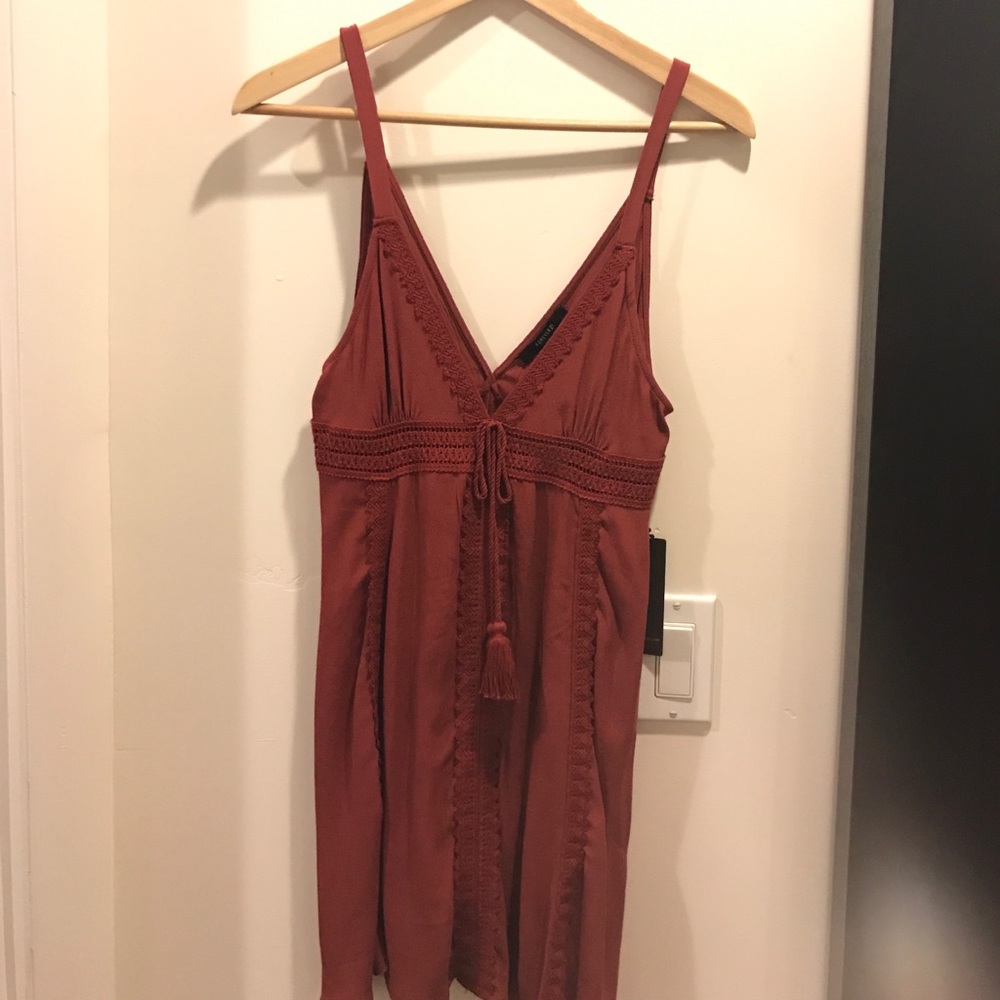 ❌SOLD❌ blood orange casual shift dress