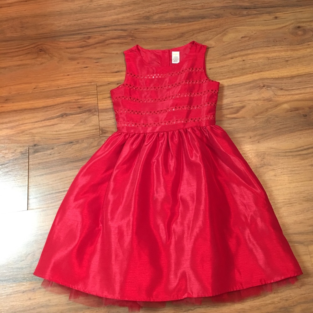 Red dress