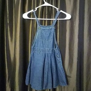 Denim looking dress. (Cotton)