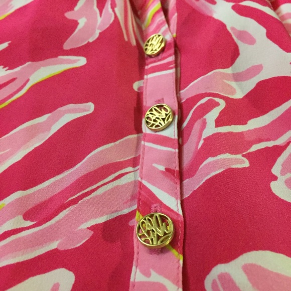 Lilly Pulitzer Tops - LILLY PULITZER SILK BLOUSE Lilly Pulitzer Tops - LILLY PULITZER SILK BLOUSE