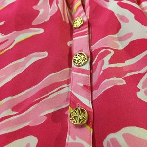 Lilly Pulitzer Tops - LILLY PULITZER SILK BLOUSE Lilly Pulitzer Tops - LILLY PULITZER SILK BLOUSE