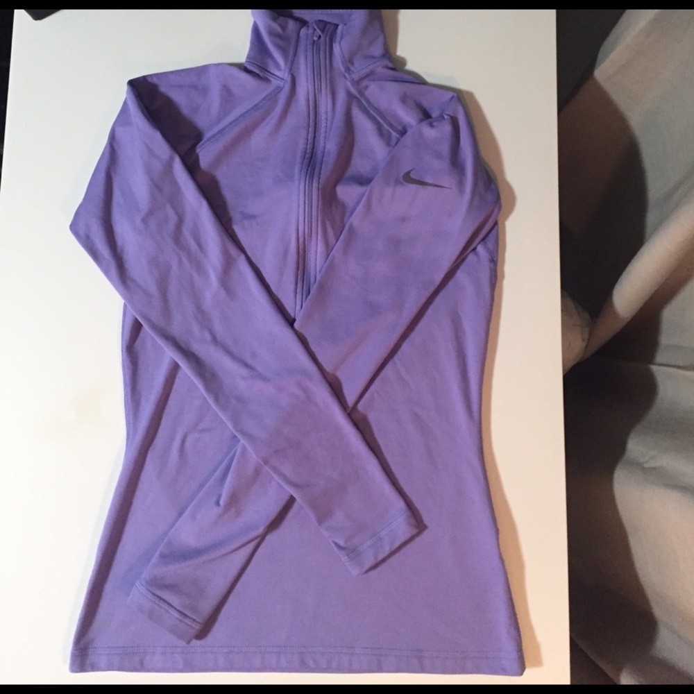 NIKE PRO DRI-FIT FLEECE PULLOVER