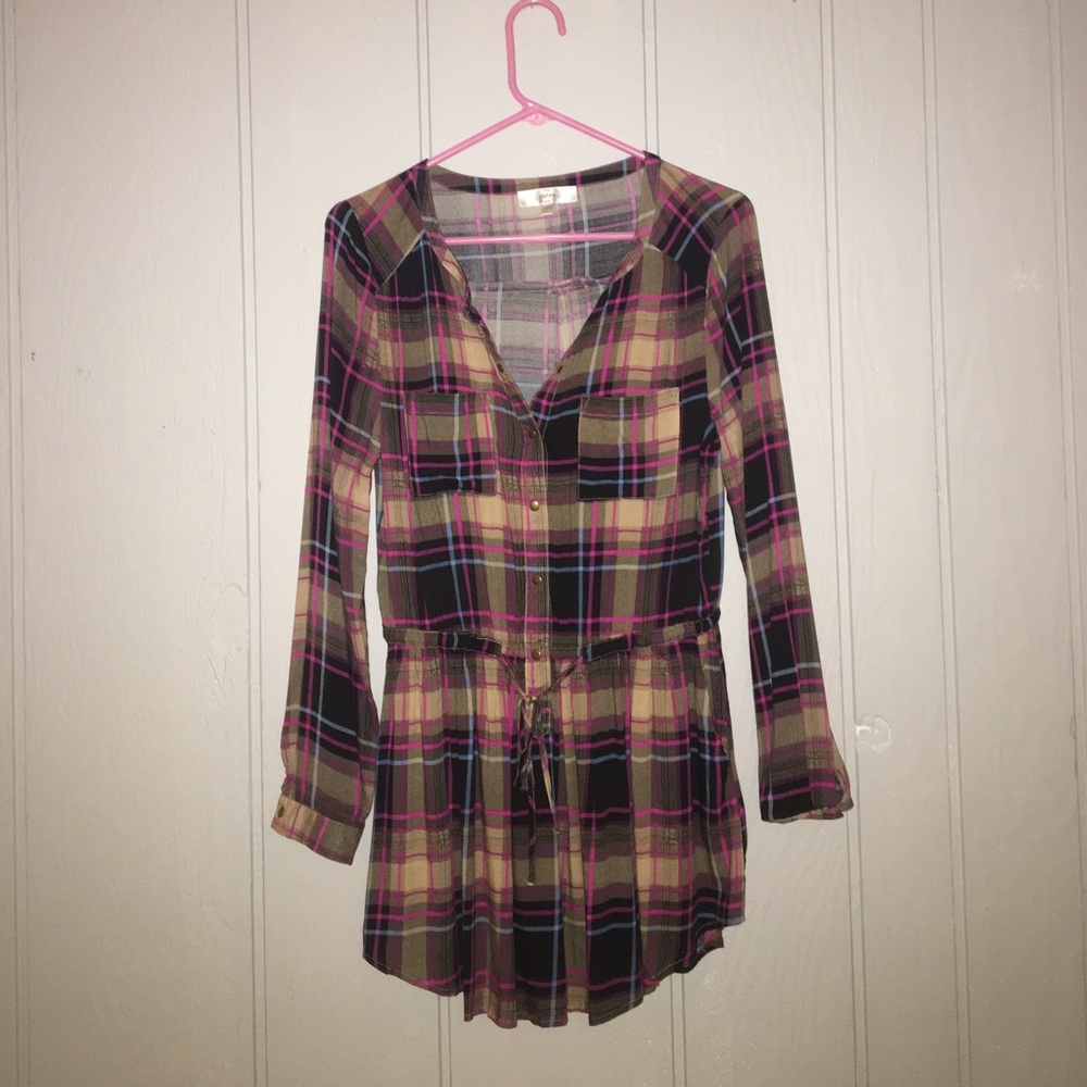 Entro plaid shirt