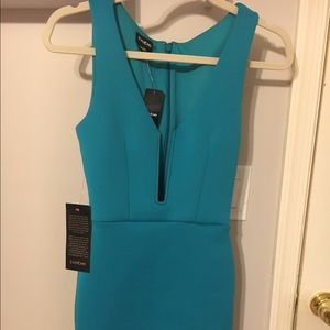 Bebe plunge dress