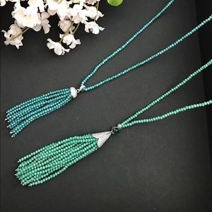 Swarovski Jewelry - Tassel necklace zirconia @jaquesboutique Swarovski Jewelry - Tassel necklace zirconia @jaquesboutique