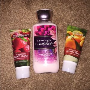 Variety of Lotions