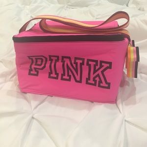 Pink lunch box