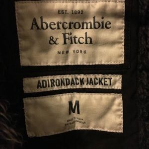 Abercrombie bomber jacket like new!