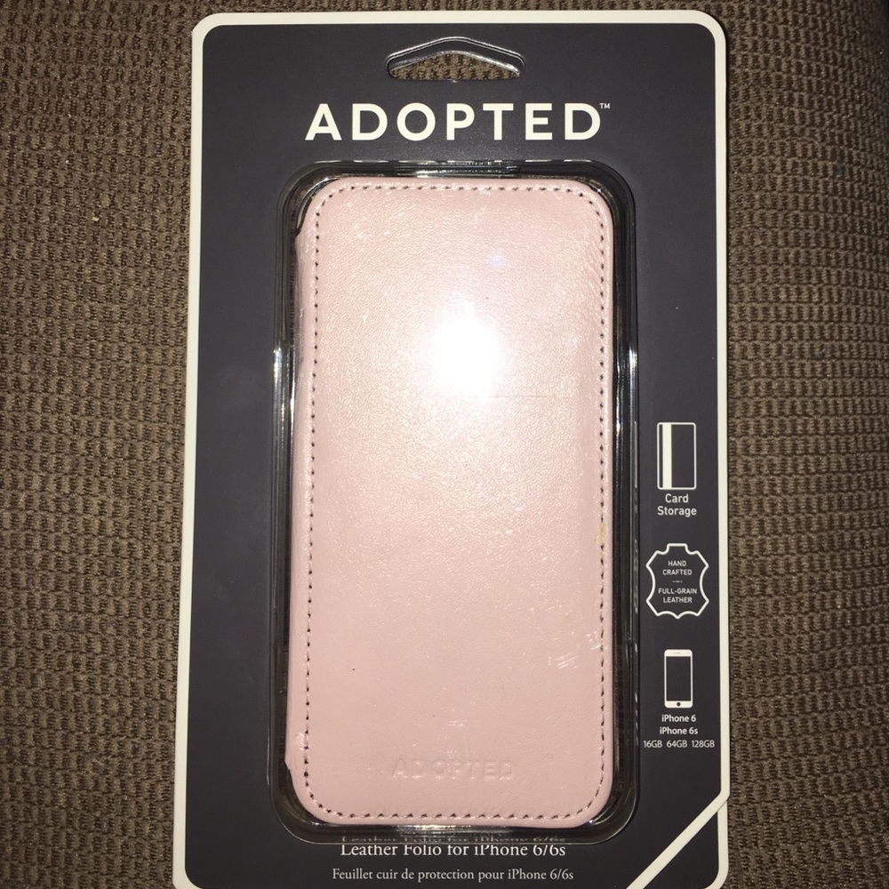 Adopted iPhone 6/6s Leather Folio Case