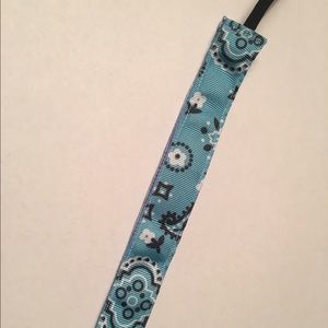 Blue bandana NEVER WORN Sweaty Band headband
