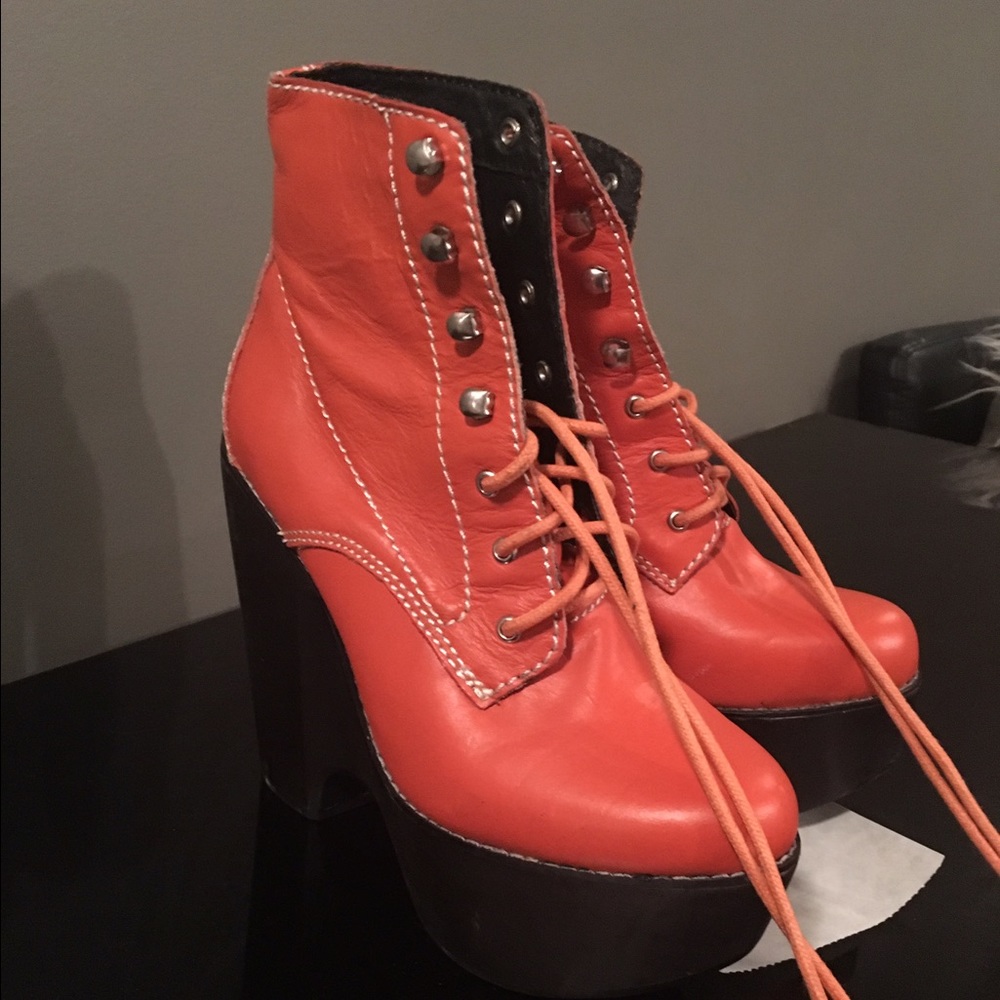 Jeffrey Campbell boot Worn once