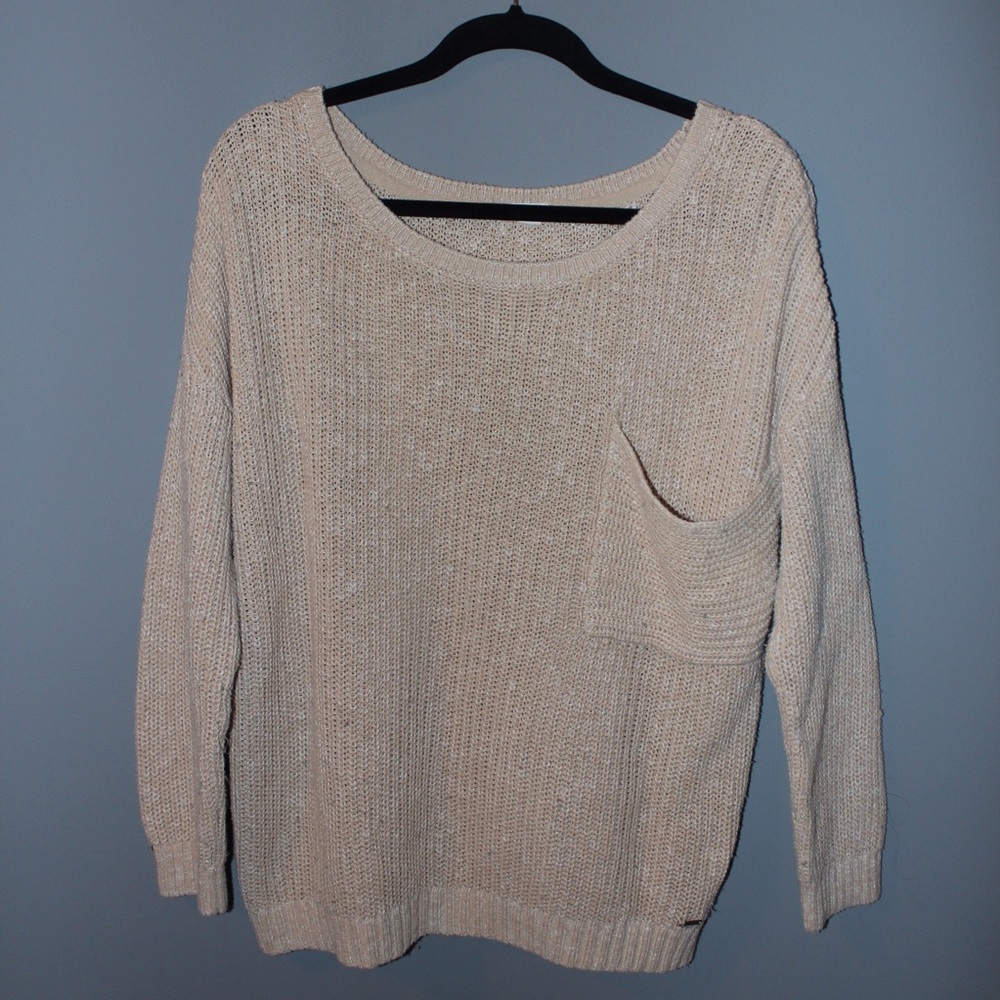 Beige Oversized sweater from Garage Size M-L