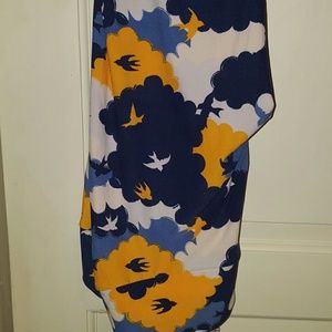 Lularoe Birds in Clouds TC leggings