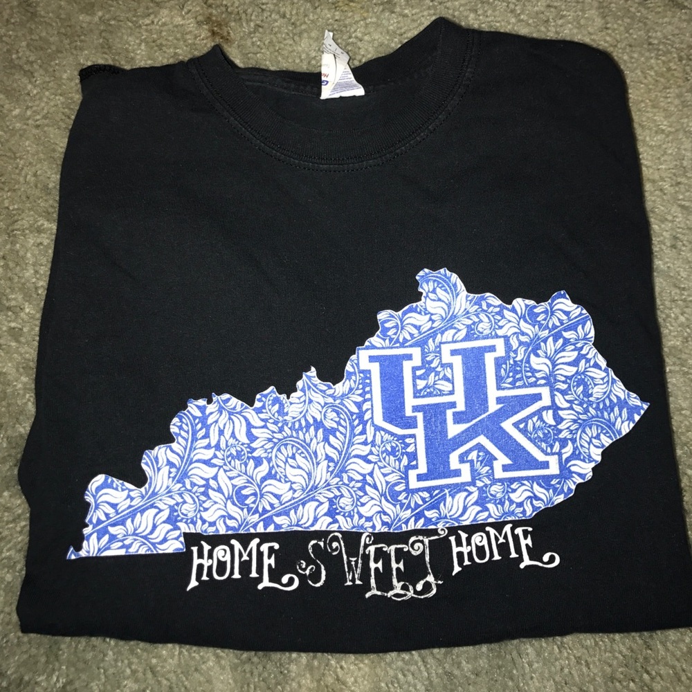 Black Short Sleeve University of Kentucky Tee