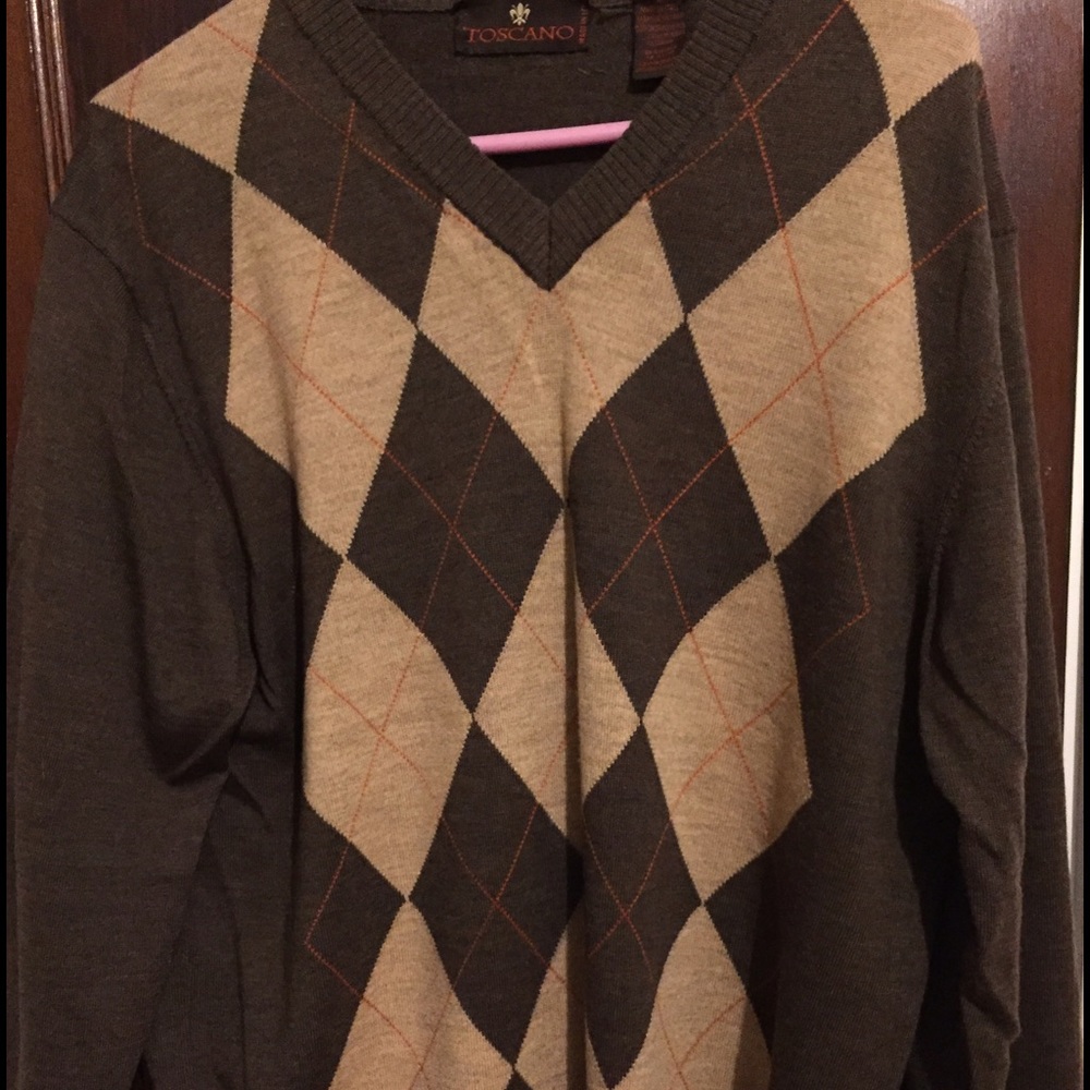Argyle sweater