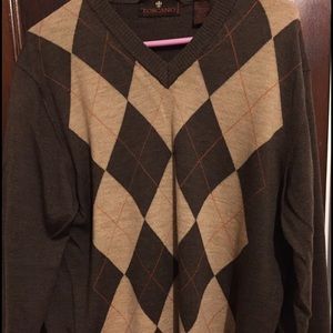 Argyle sweater