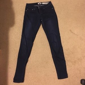 Dark blue skinny jeans size 1