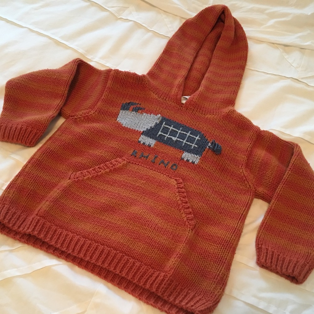Handwoven Hooded Sweater