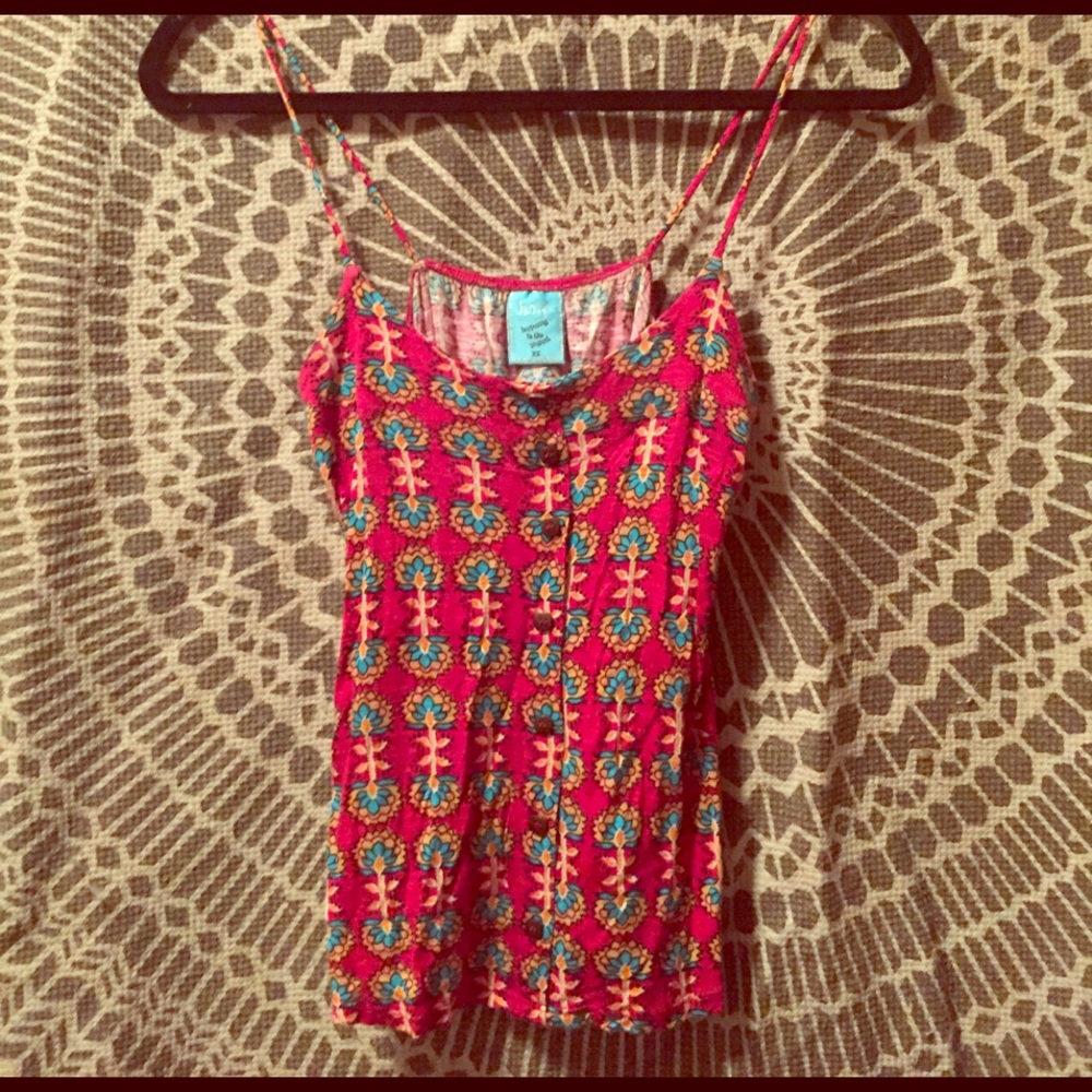 Printed tank, perfect for summer!